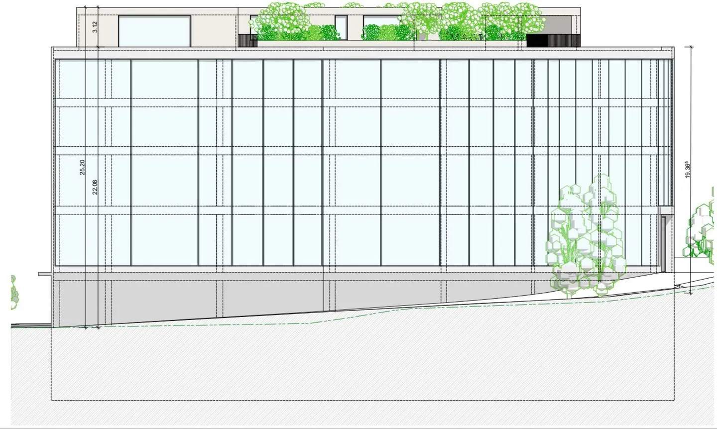 Nuovo edificio commerciale direttamente sull'autostrada con molteplici possibilità di utilizzo - Foto 7 di 10