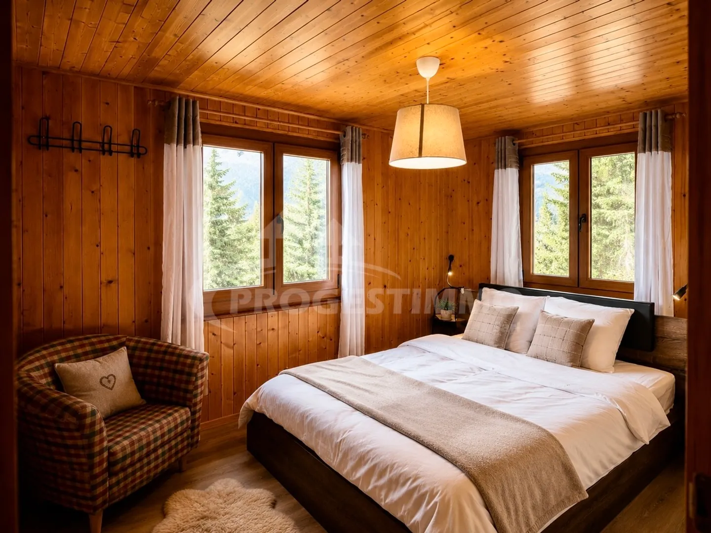 Charmantes Chalet in La Tzoumaz - Foto 4 von 9