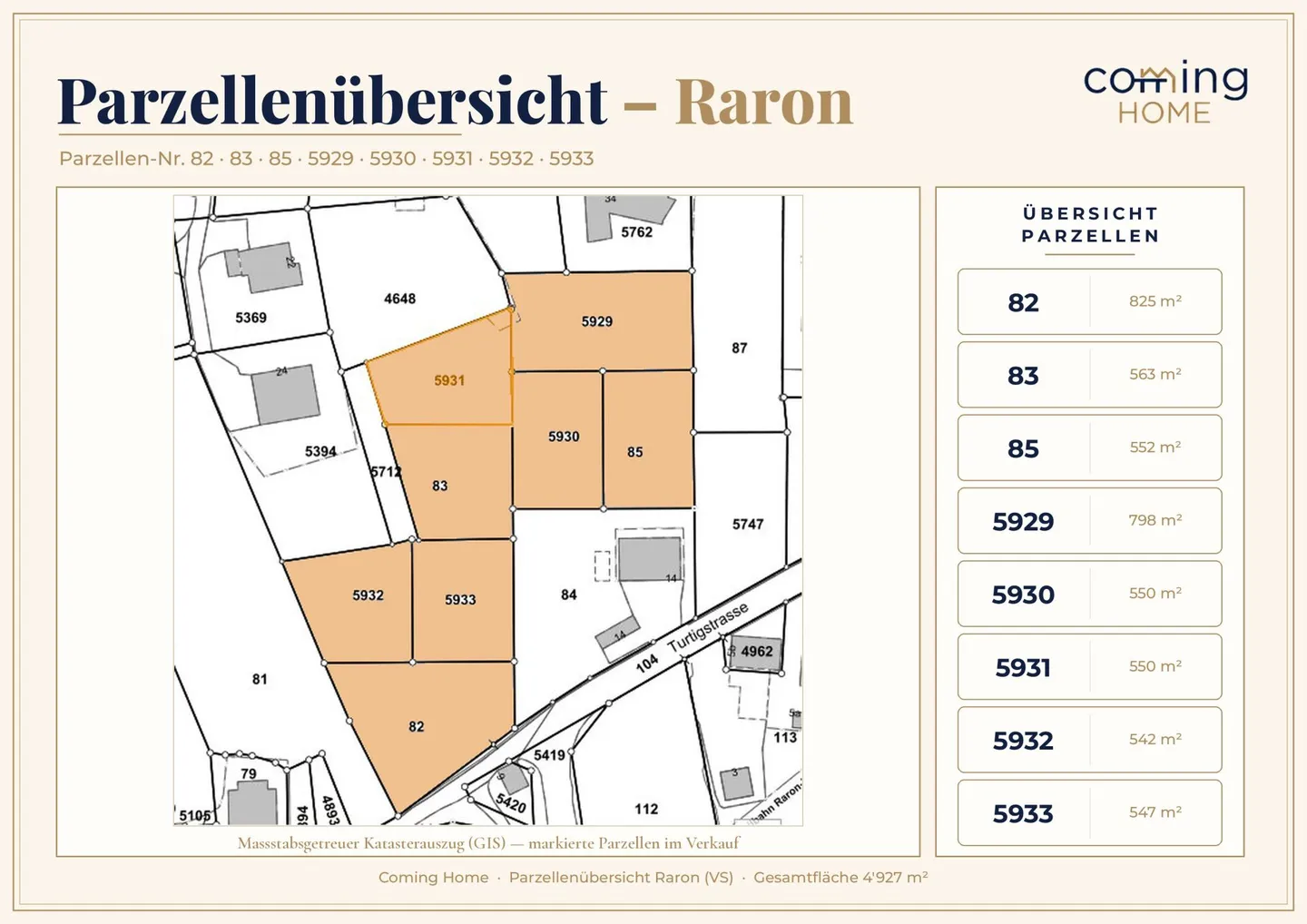 Building Land with Development Potential in Raron in the Upper Valais - Photo 1 of 1