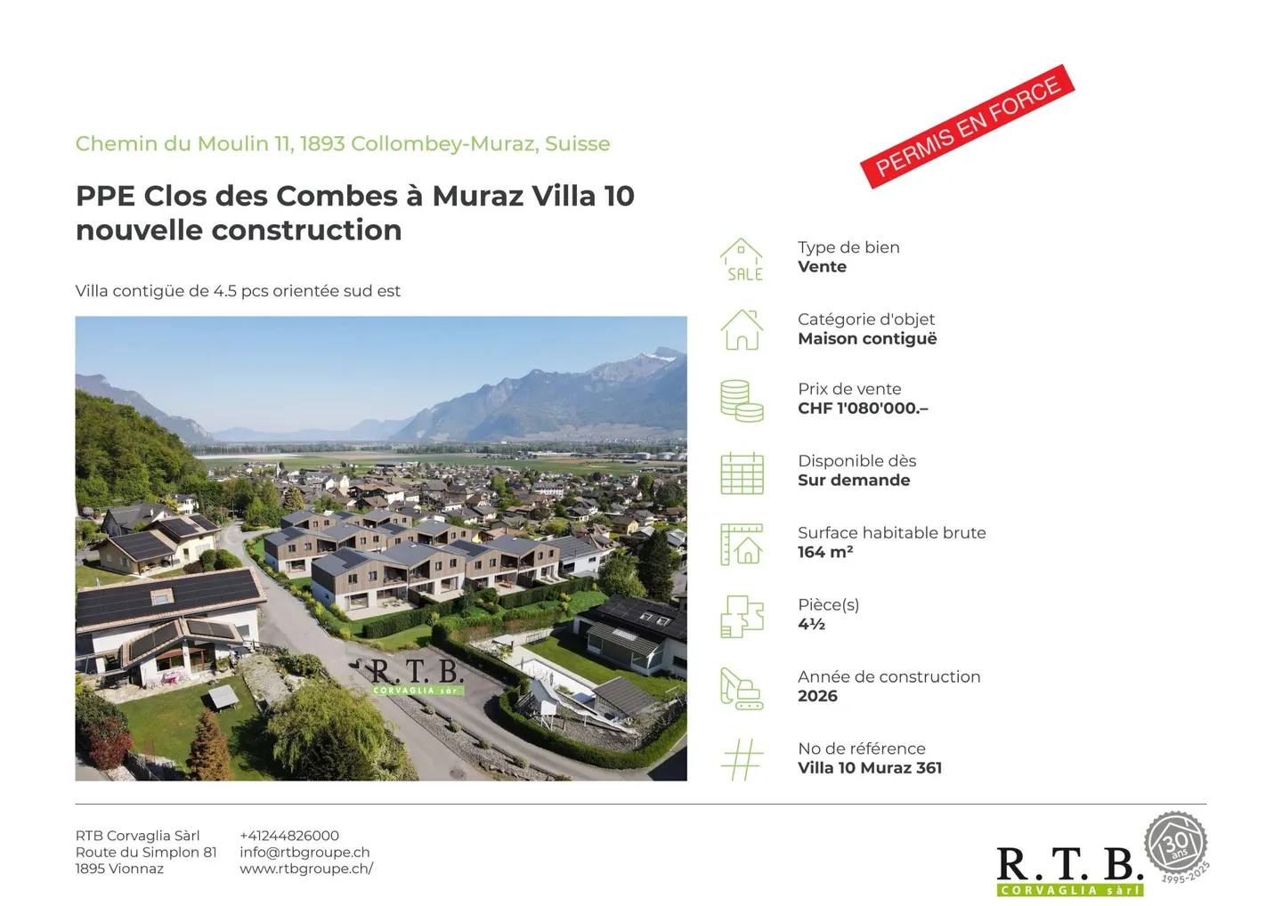 Charming Villa in Muraz, Valais - Photo 5 of 14