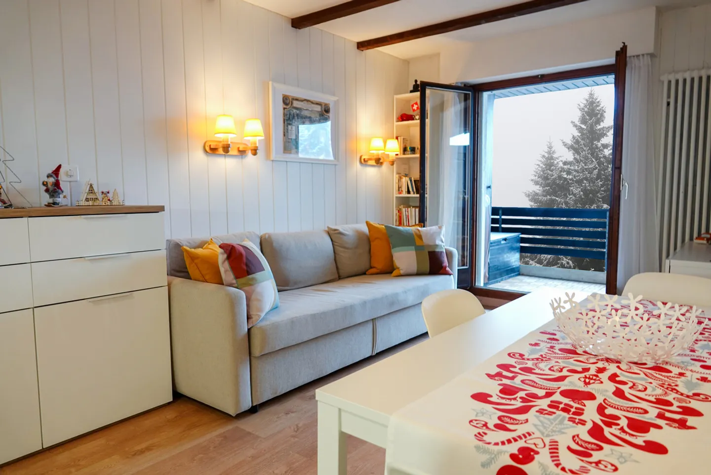 Charming 2.5-room furnished apartment in Torgon - Photo 1 of 9