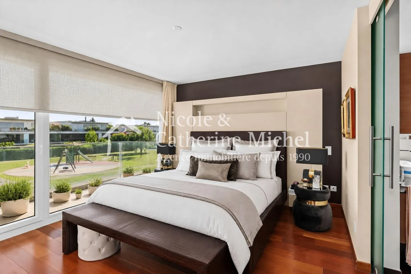 Domaine des Perrières - Coppet: high-end 4.5 room apartment - Photo 8 of 13