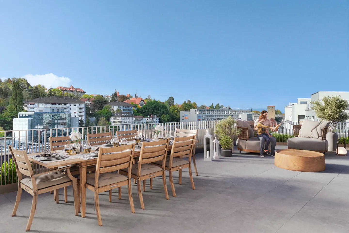 Exceptional new penthouse in the Pérolles district - Photo 2 of 6