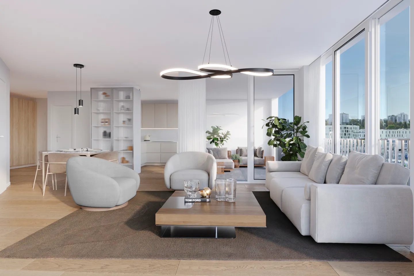 Exceptional new penthouse in the Pérolles district - Photo 5 of 6