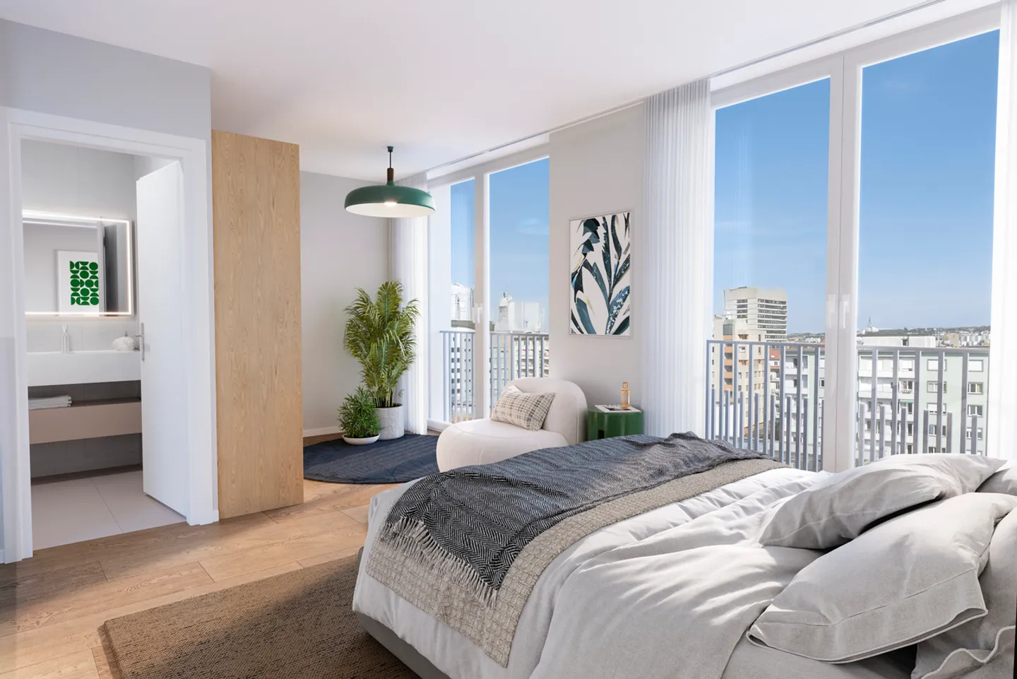 Exceptional new penthouse in the Pérolles district - Photo 6 of 6