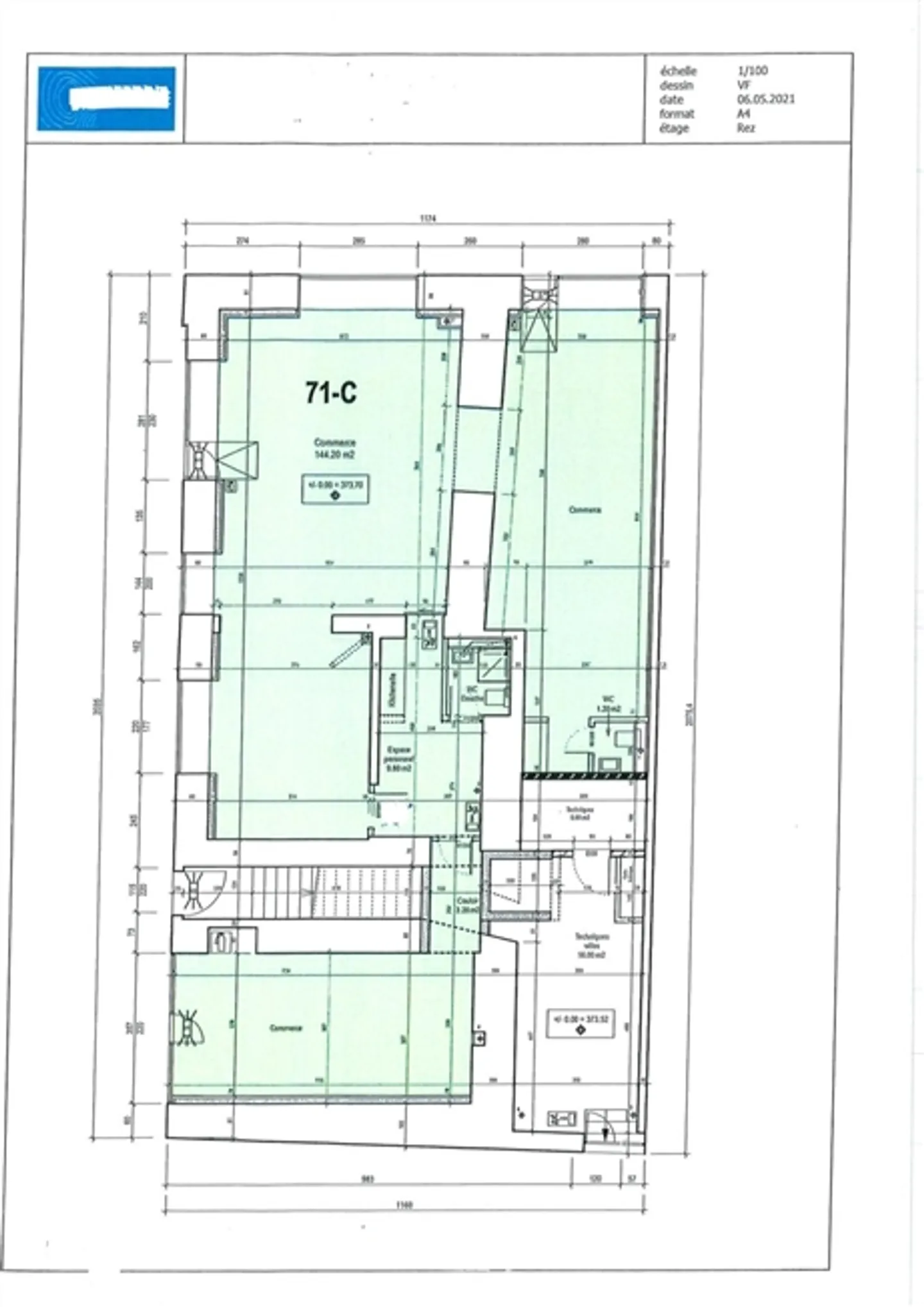 1 Room apartment - Photo 2 of 2