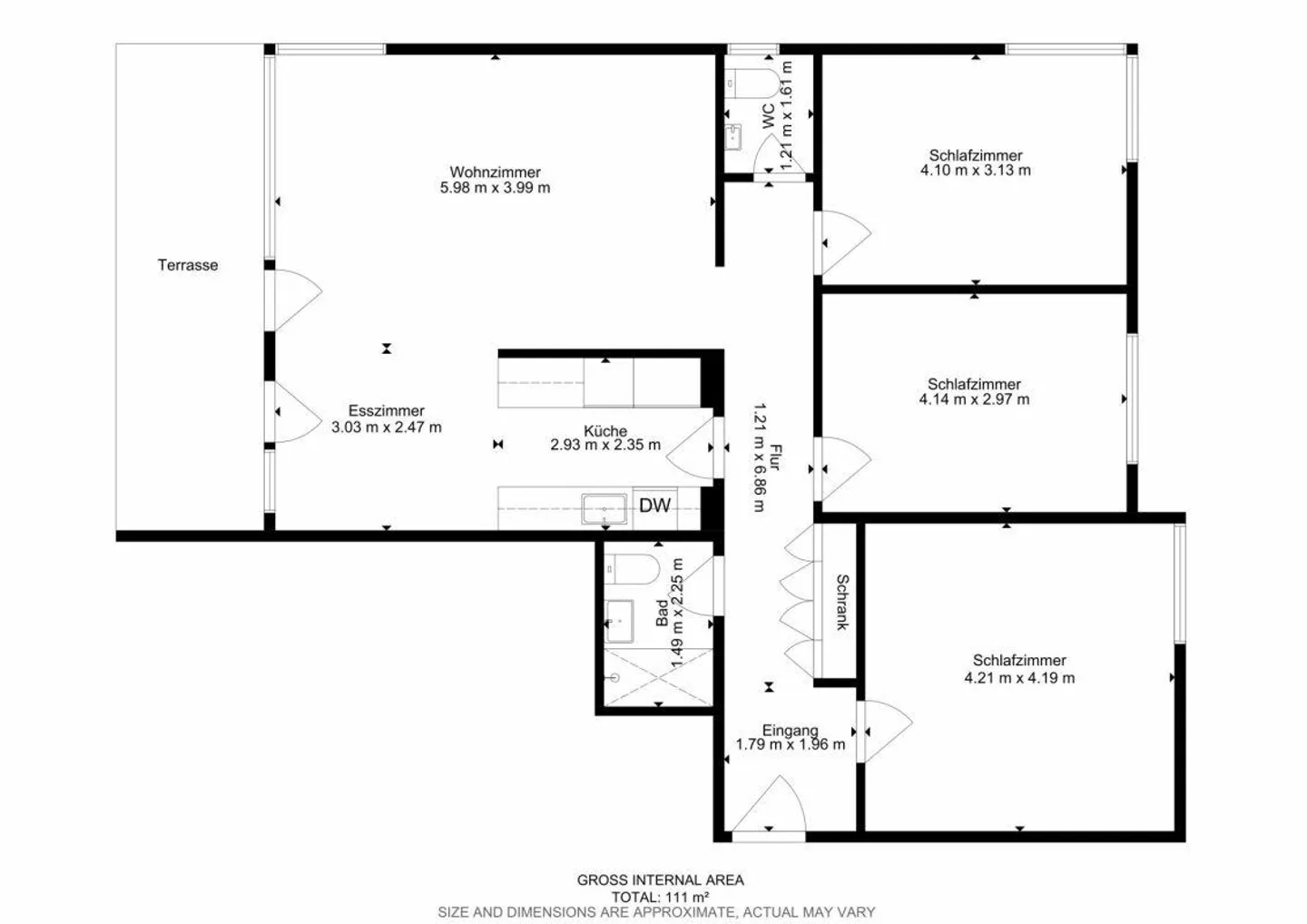 Central Garden Apartment in Emmenbrücke - Photo 12 of 12