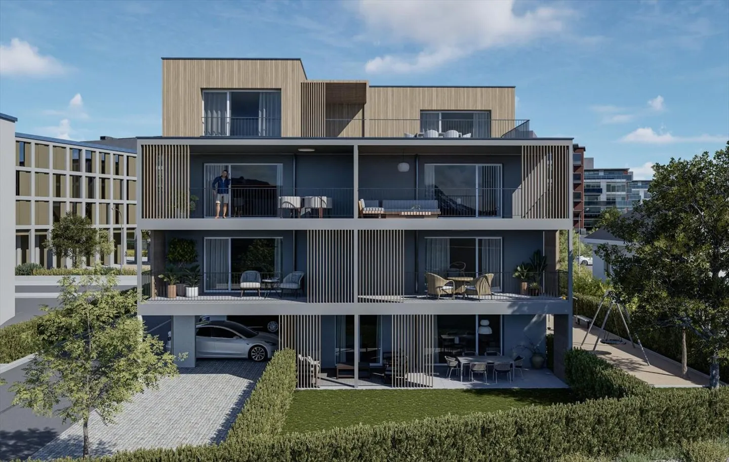 4,5-Zimmer-Wohnung in La Tour-de-Trême - Foto 1 von 8