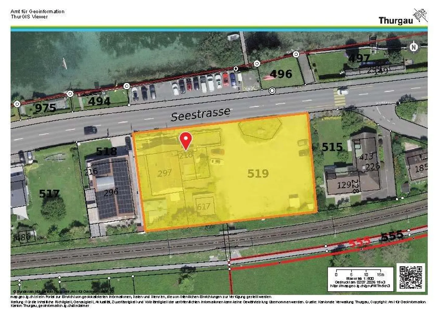 Terreno di sviluppo in posizione fronte lago con studio di fattibilità - Foto 3 di 4