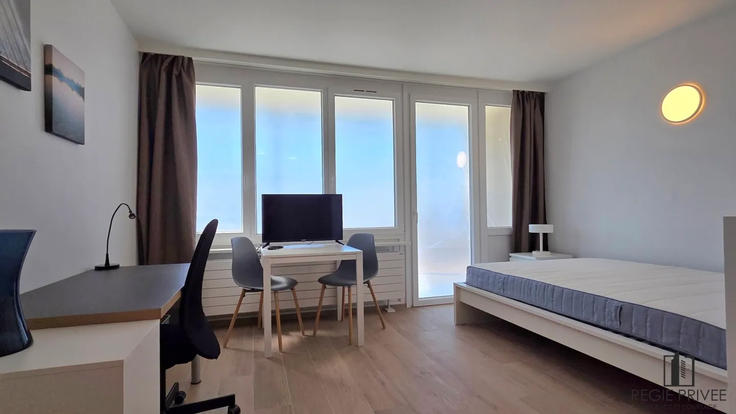 Studio meublé et équipé à Lausanne - Photo 1 sur 10