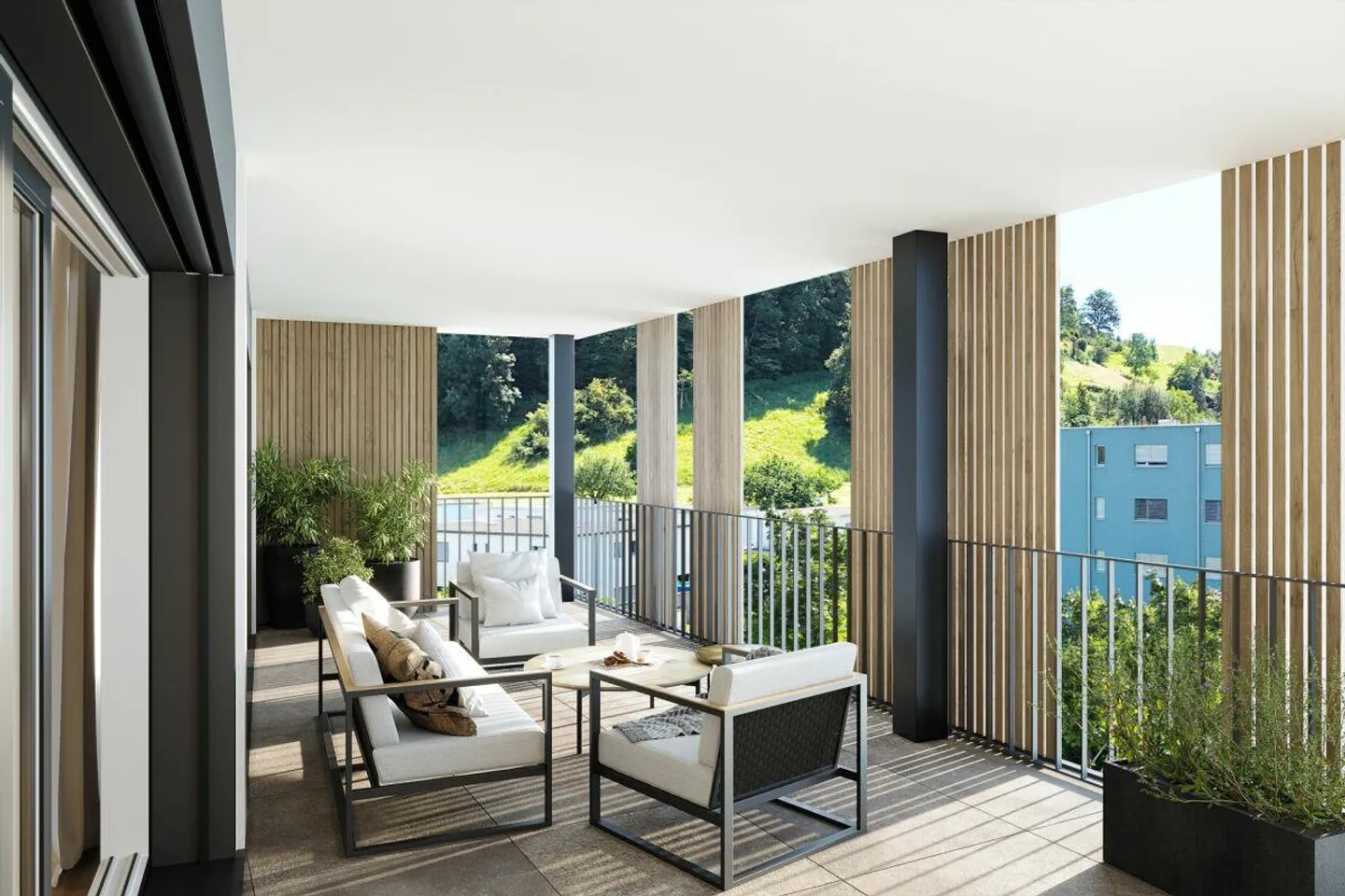 einzigartige 3.5 Zimmer Neubau-Etagenwohnungen mit hohem Qualitäts-... - Foto 4 von 13