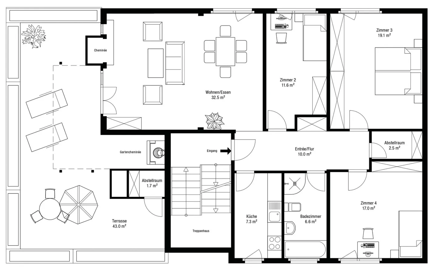 Appartamento Attico 4,5 locali in posizione tranquilla con vista lontana - Foto 10 di 10