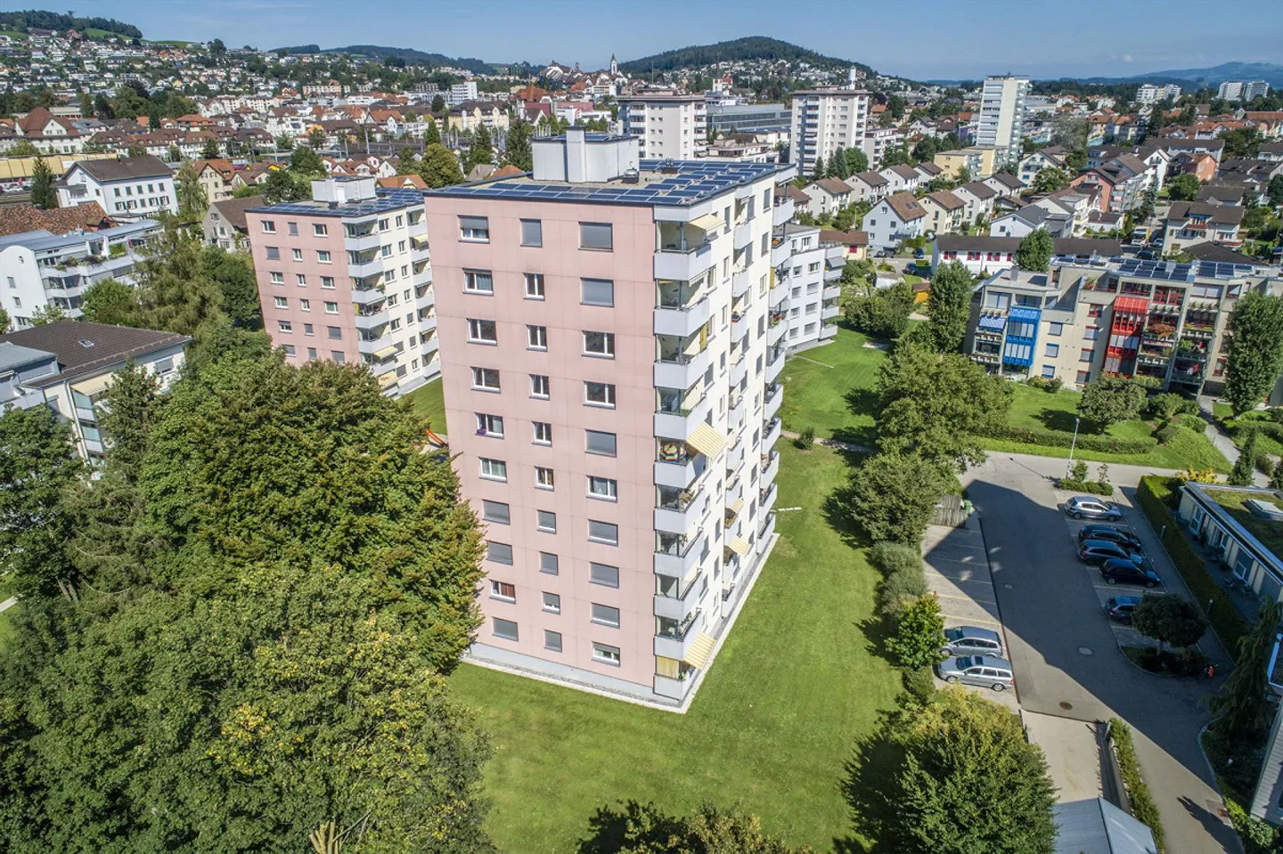 Geräumige Familienwohnung in Wil - Foto 1 von 11