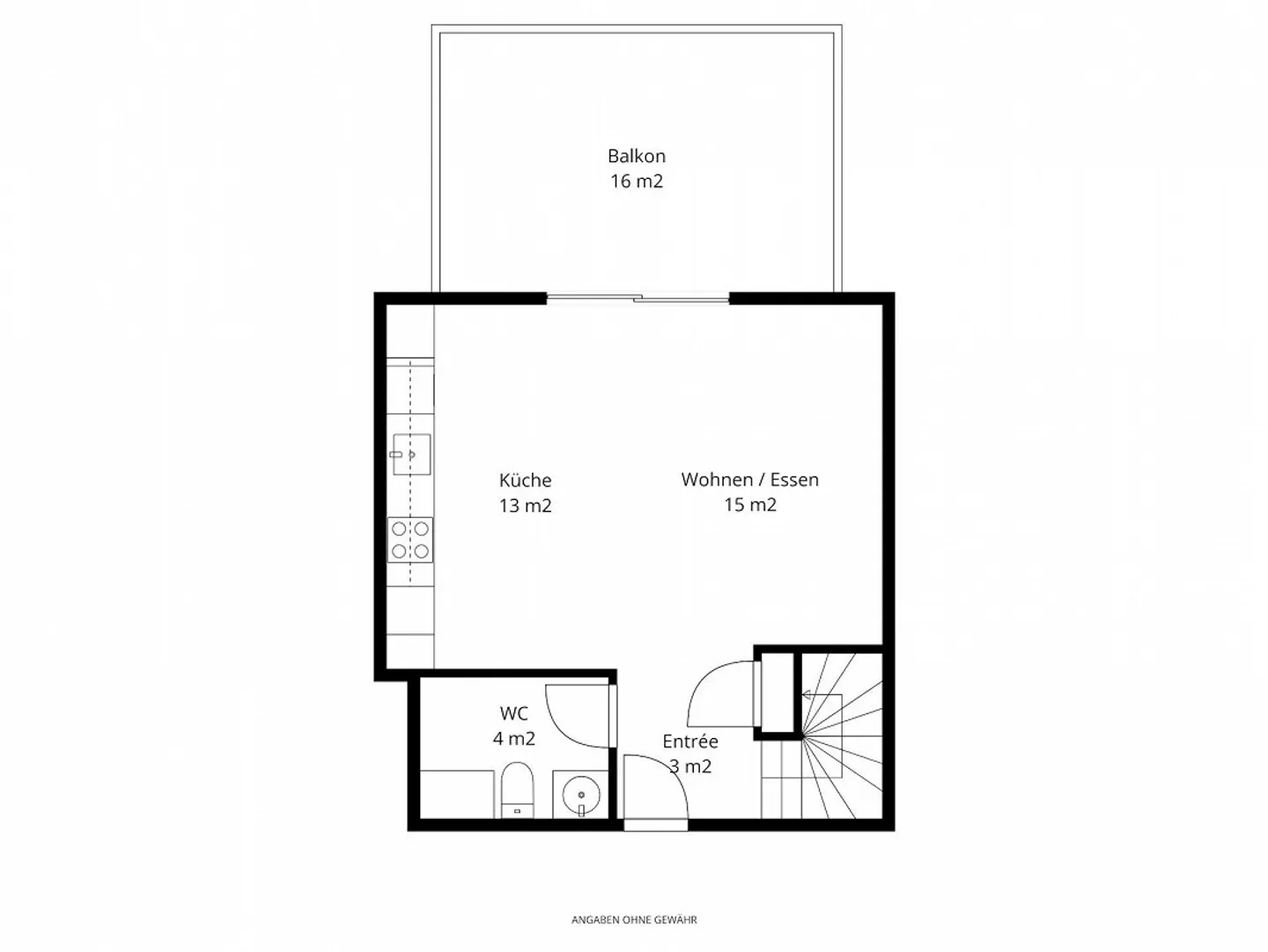 Appartamento mansardato su due livelli con balcone e posto auto sotterraneo - Foto 10 di 11