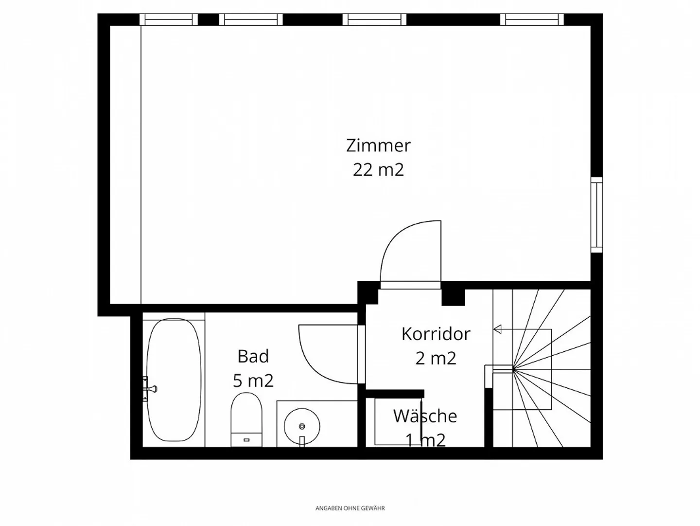 Appartamento mansardato su due livelli con balcone e posto auto sotterraneo - Foto 11 di 11