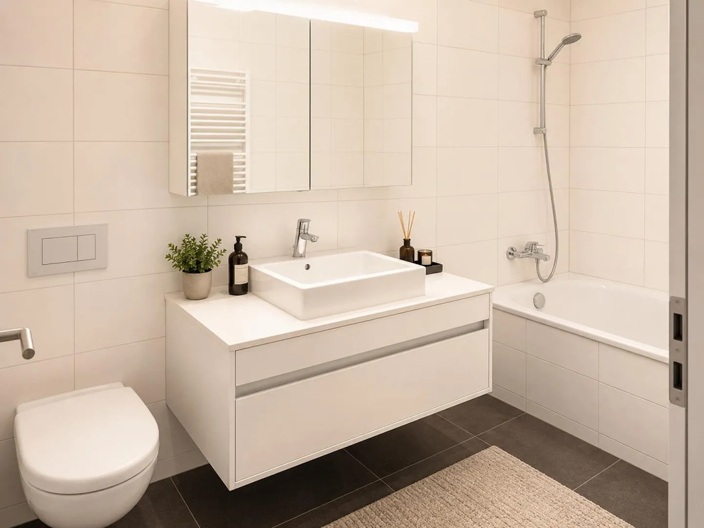 Moderne Familienwohnung mit Balkon - Foto 3 von 14