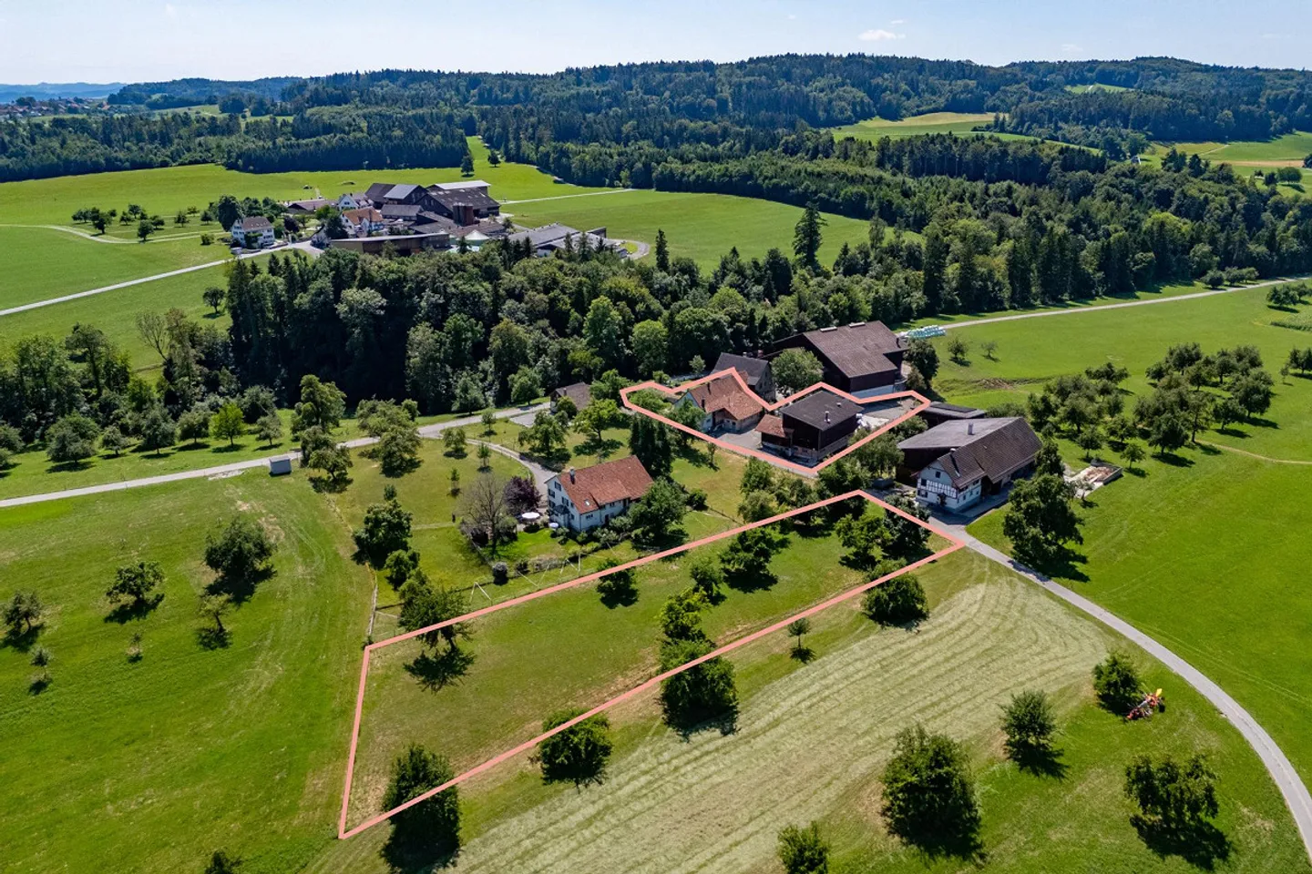 Farmhouse with Barn, Stable, and Pasture Plot - Photo 2 of 23