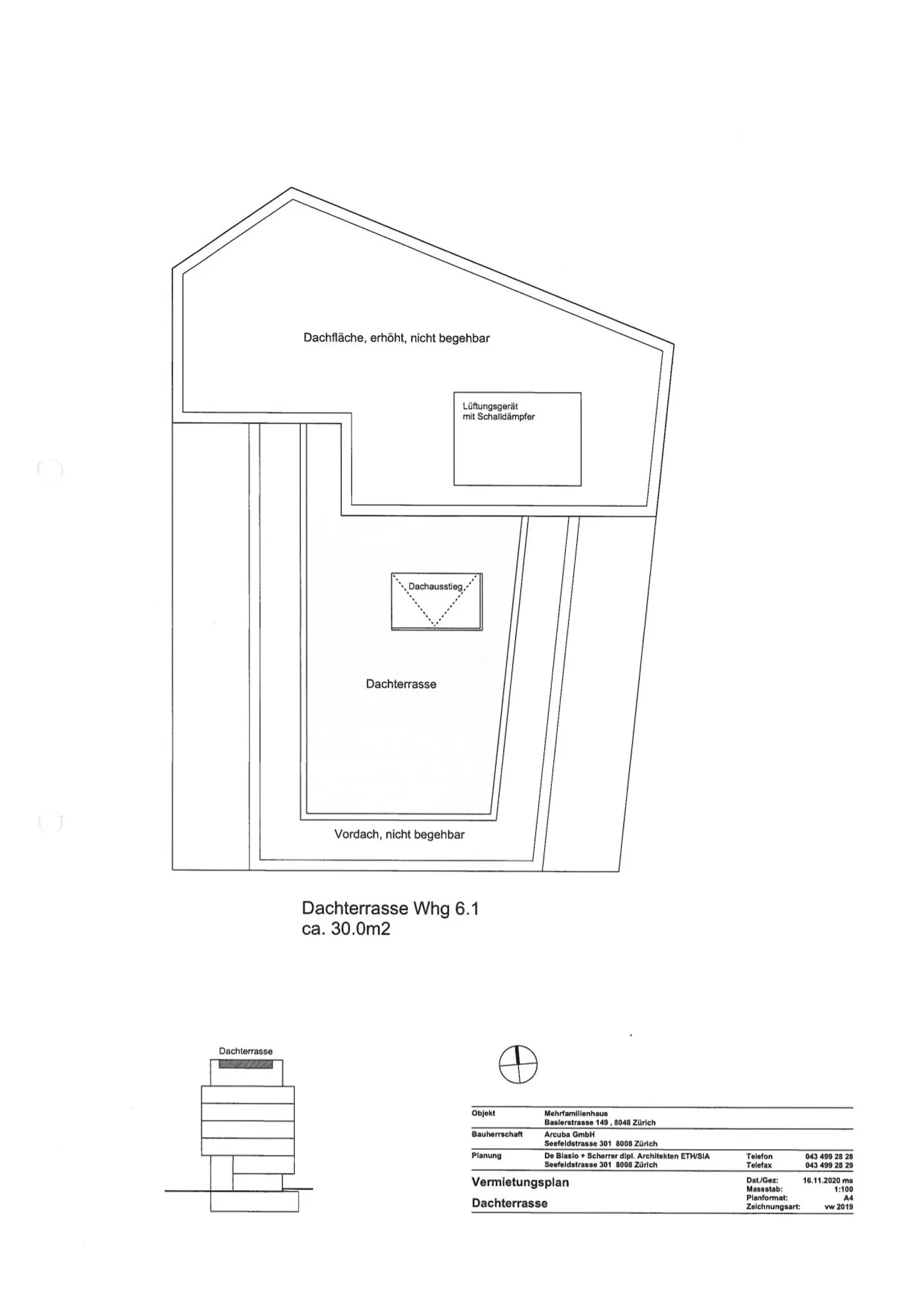 Exklusive Attika-Wohnung mit Weitsicht über Altstetten - Foto 13 von 13