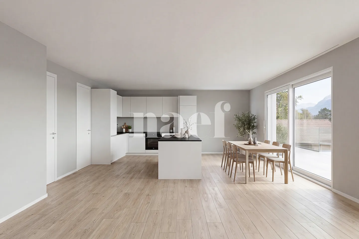 Appartamento C01 - Nuovo attico di 6,5 stanze in vendita a Yvorne - Foto 6 di 9
