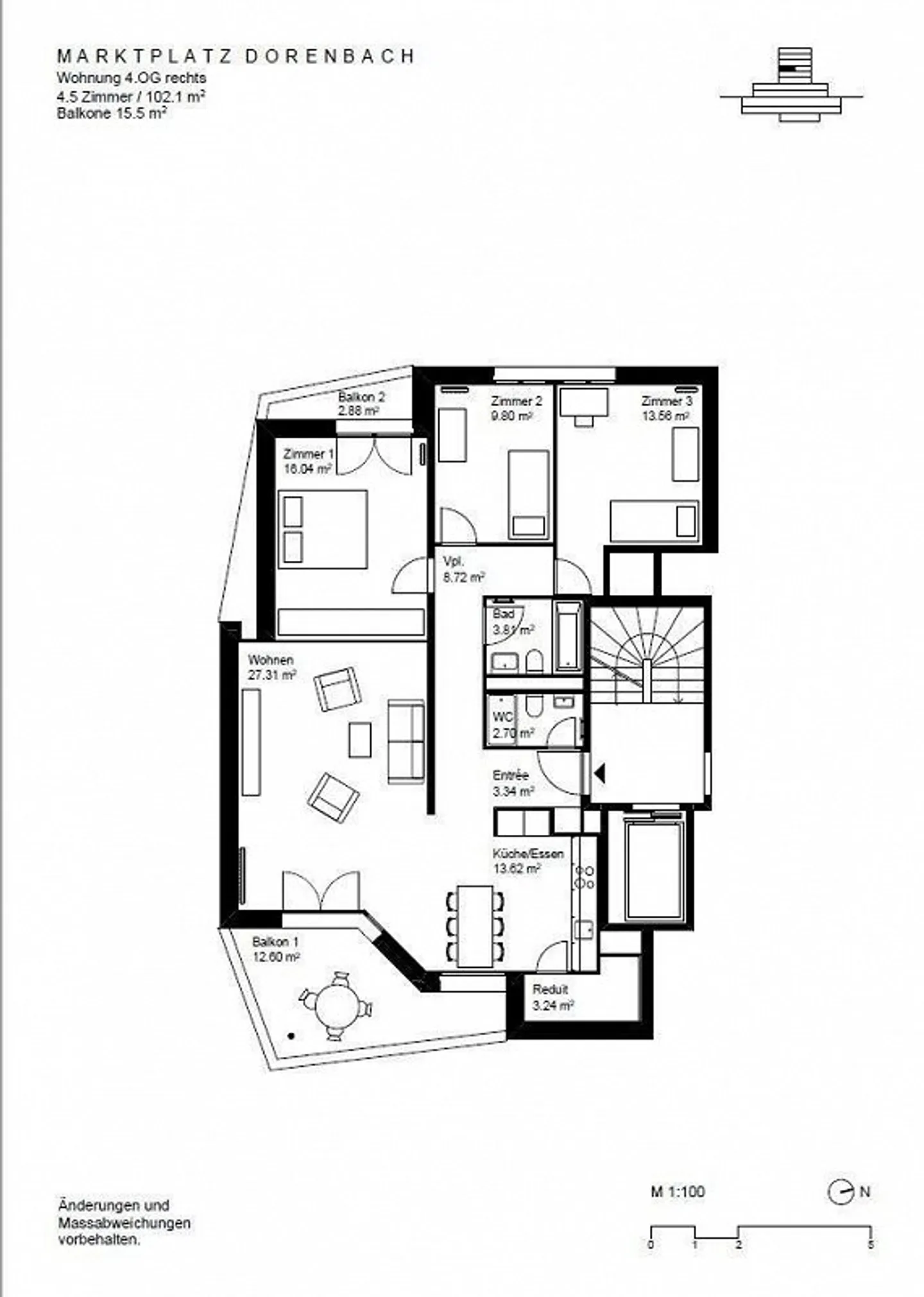 Superbe appartement au 'Dorenbach' - Photo 7 sur 7