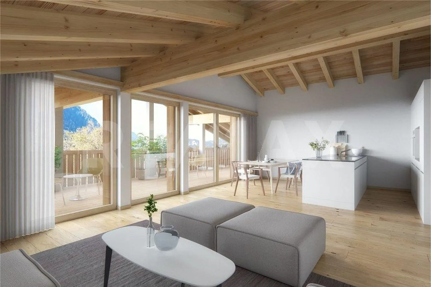 4½-Zimmer-Dachwohnung  F11 (Bezug Dezember 2025) - Foto 2 von 13