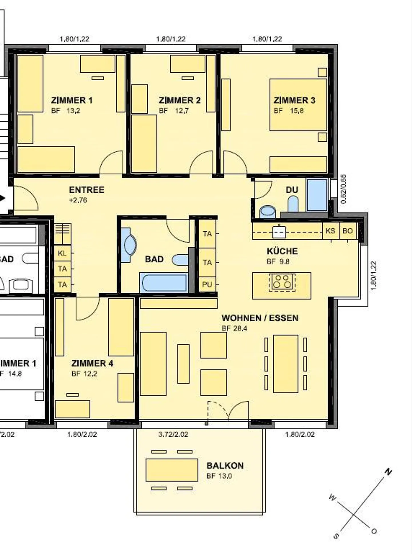 Ampio appartamento di 5,5 stanze in un quartiere adatto alle famiglie - Foto 11 di 11