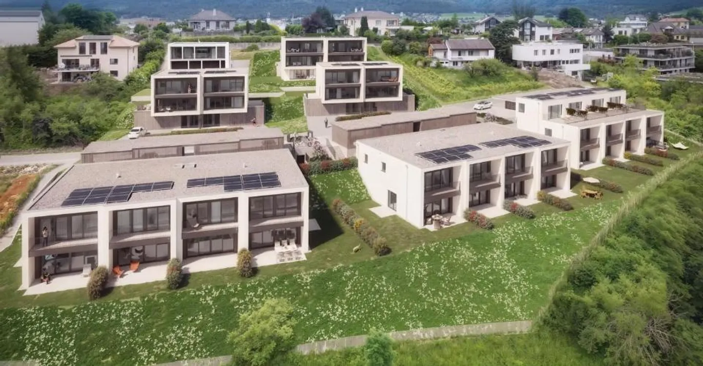 Vista panoramica per questa villa di 4,5 stanze. - Foto 6 di 7