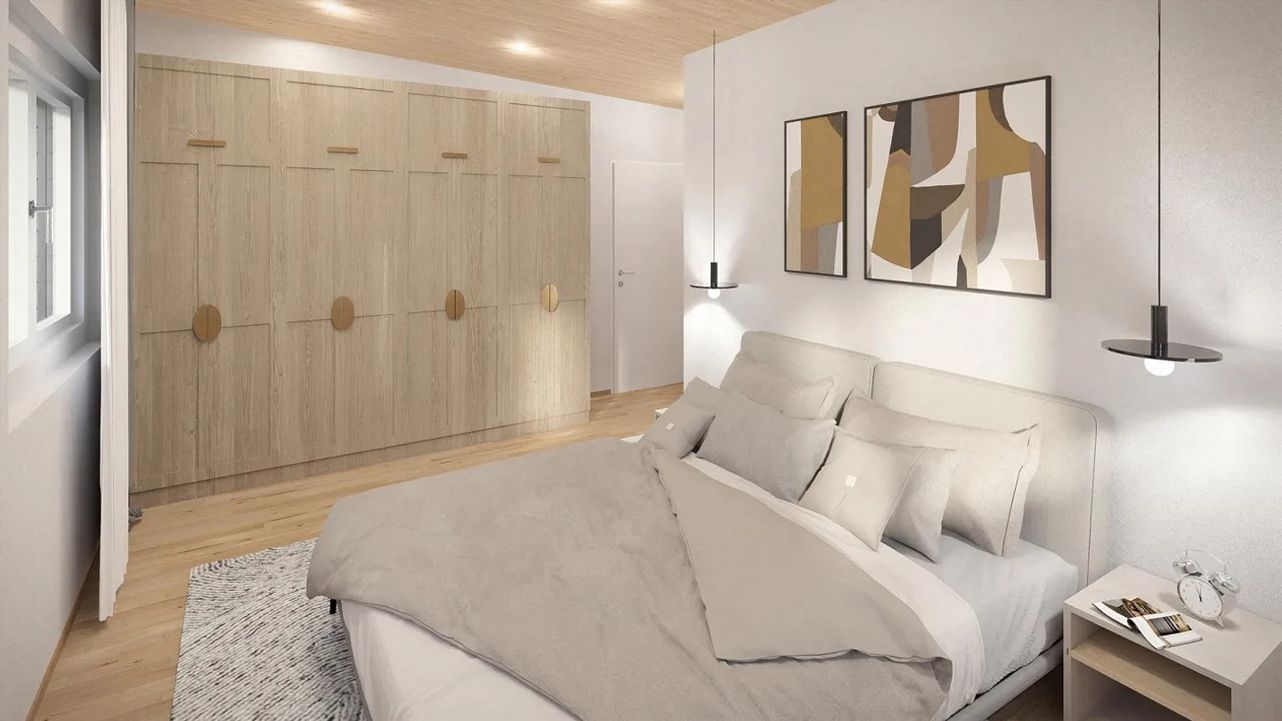 4,5 Zimmer Einfamilienhaus, Nummer h - Foto 4 von 5