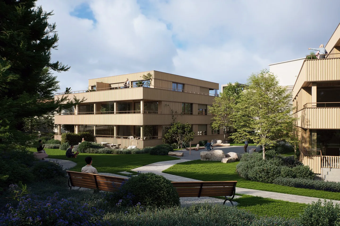 Luxuriöse Attikawohnung mit Seesicht - Foto 1 von 14