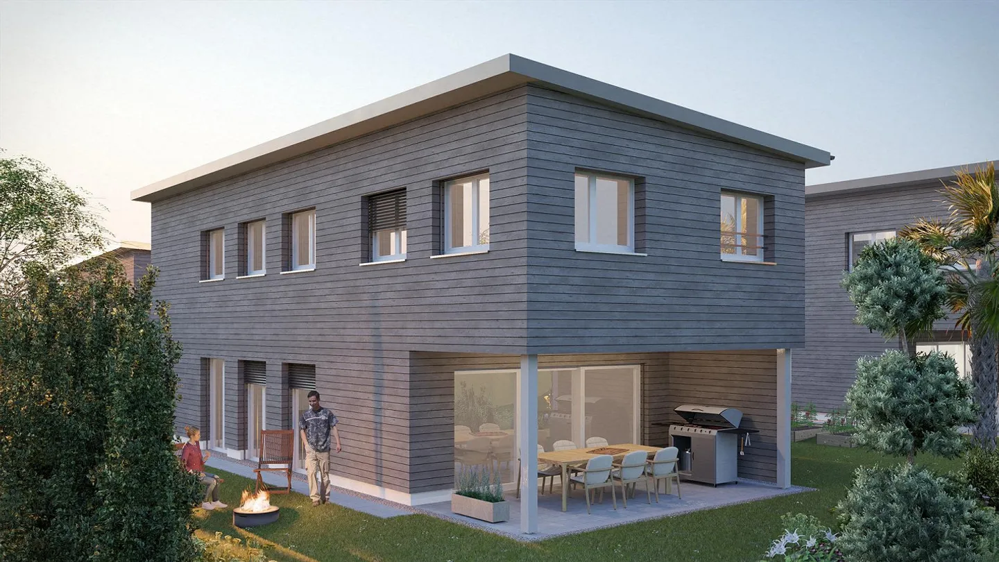 4,5 Zimmer Einfamilienhaus, Nummer und - Foto 1 von 5