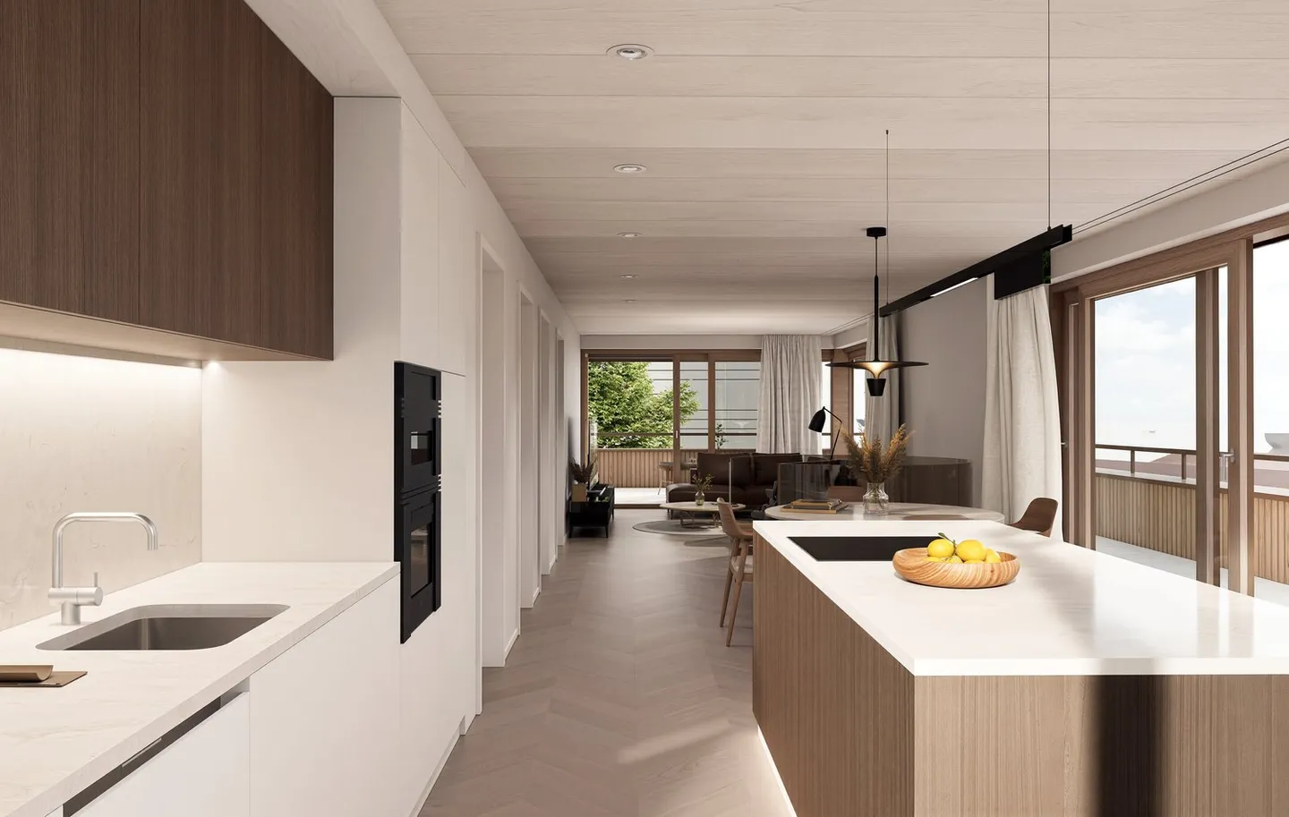 Luxuriöse Attikawohnung mit Seesicht - Foto 7 von 14