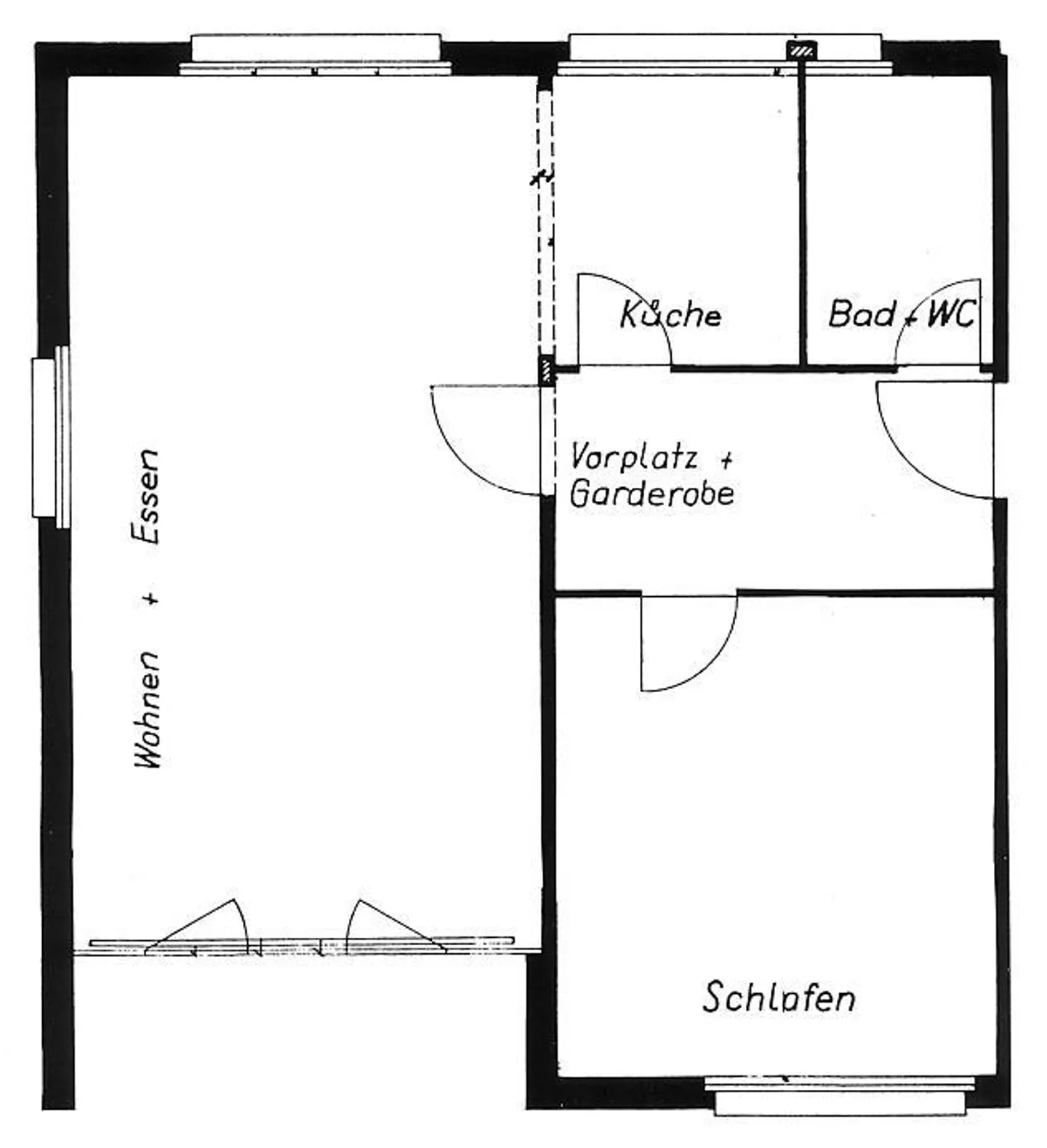 Appartement de 2,5 pièces au rez-de-chaussée - Photo 6 sur 6