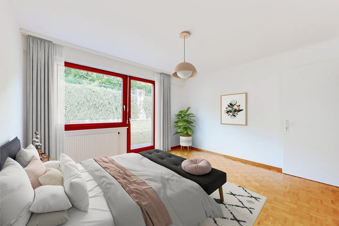 Spacious Apartment for Rent in Montreux - Photo 2 of 5