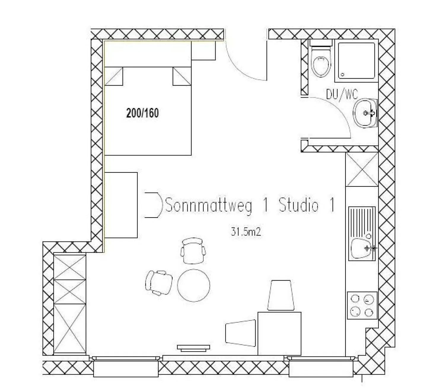 Appartamento Studio - arredato - Foto 9 di 10