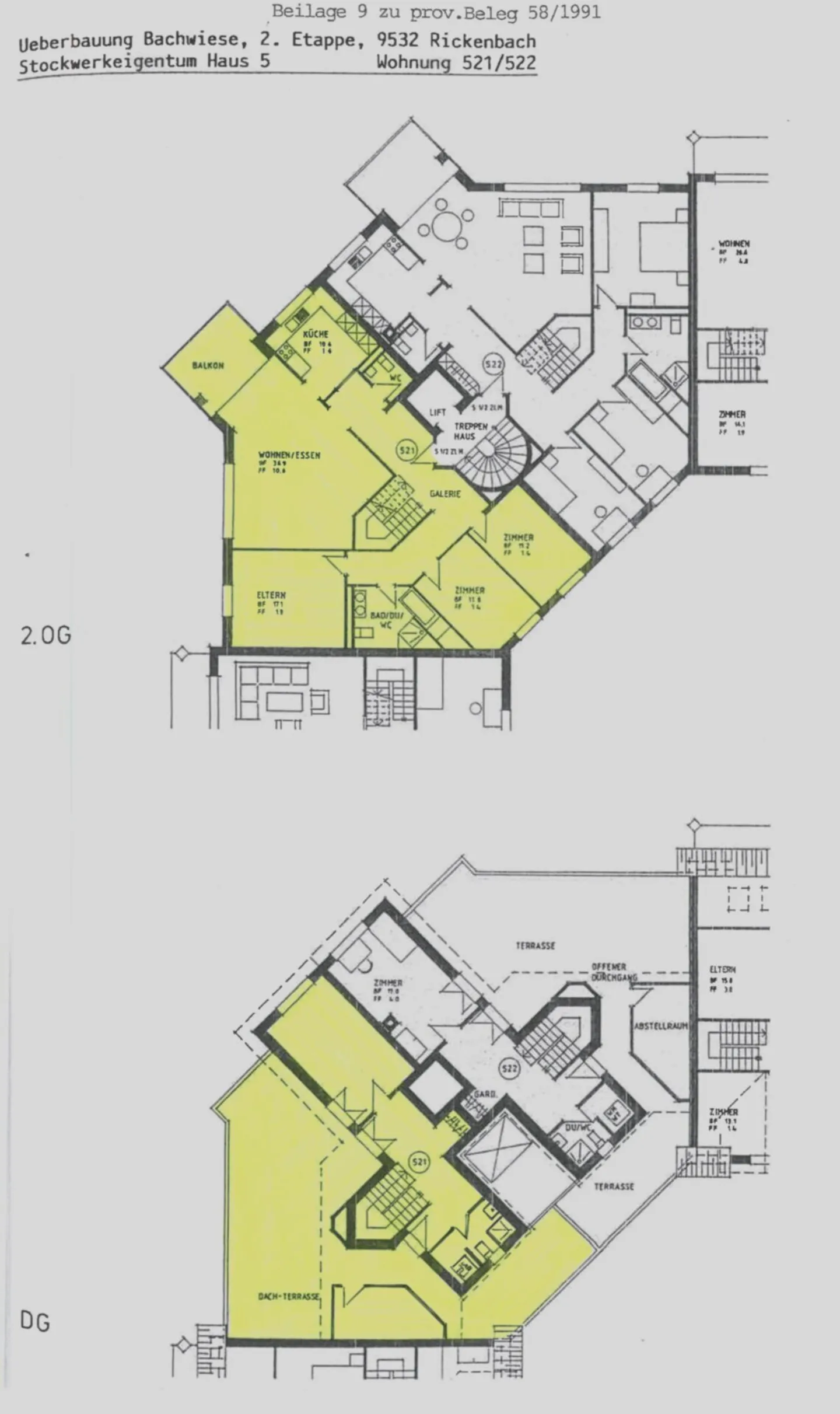 Charmante maisonette de 5,5 pièces dans un quartier résidentiel bien entretenu - Photo 4 sur 4