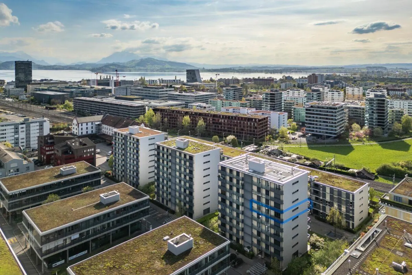 4 1/2-Zimmer-Stadtwohnung an zentraler und ruhiger Lage in Zug - Photo 15 of 17