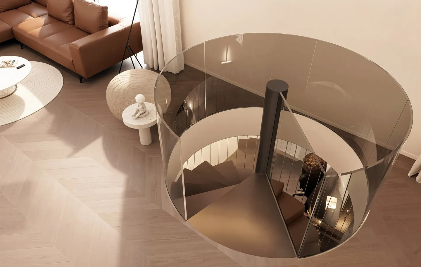 Luxuriöse Attikawohnung mit Seesicht - Foto 6 von 14