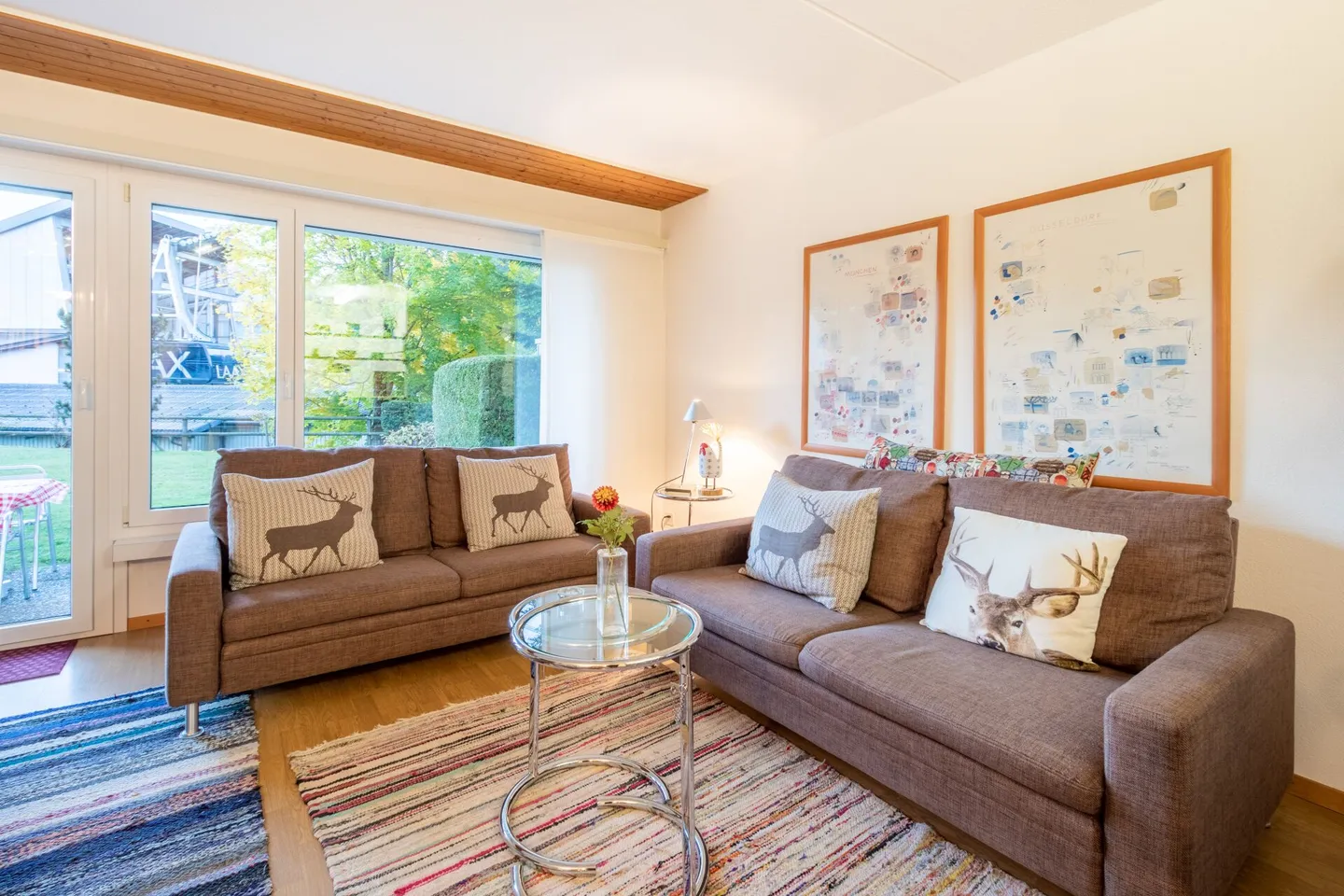 Appartamento al piano terra di 2 1/2 locali direttamente presso gli impianti di risalita a Laax - Foto 2 di 10