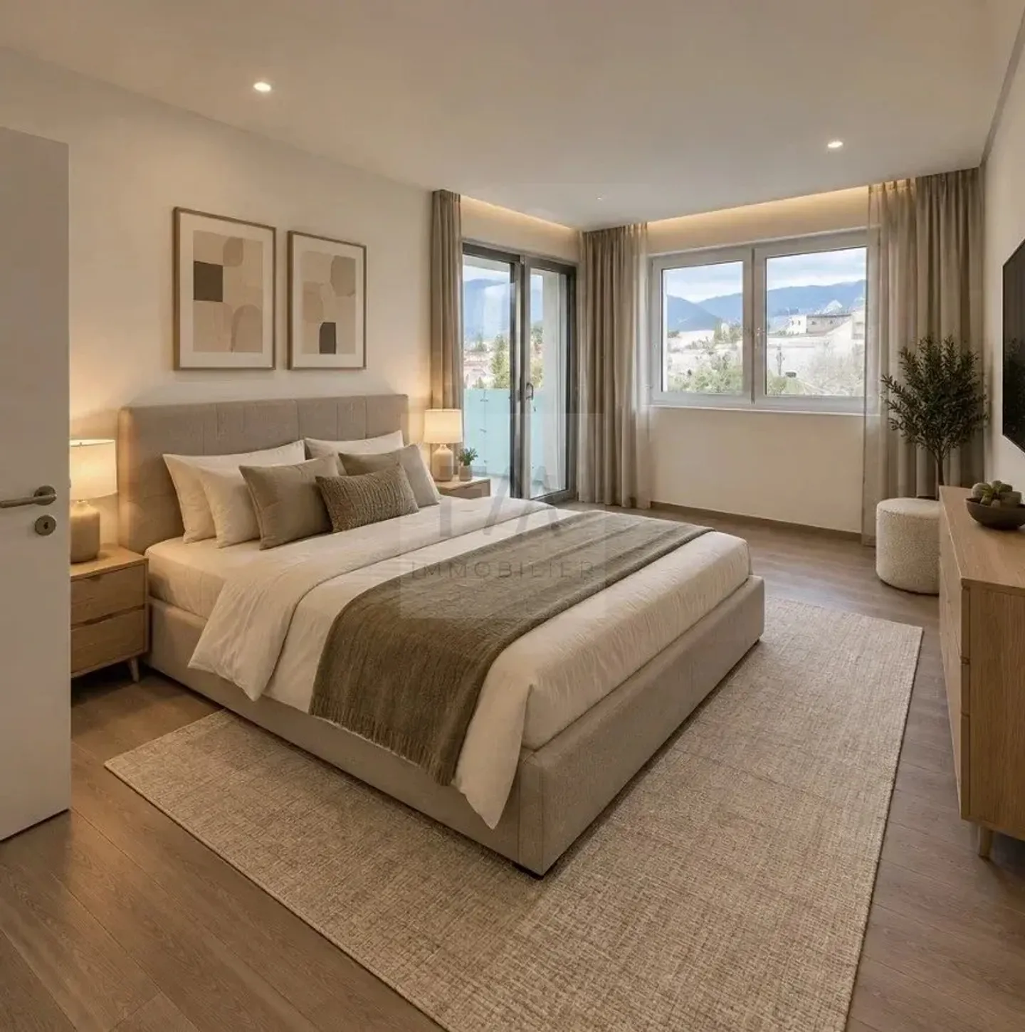 Zu vermieten neue 2,5-Zimmer-Wohnung in Aproz (Sion) - Foto 5 von 7