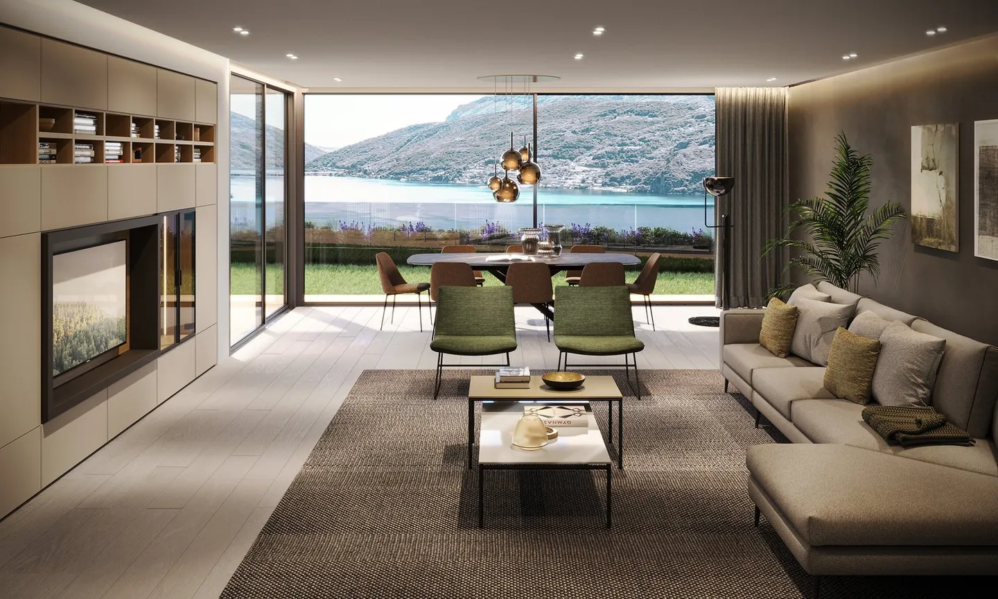 Lugano Wohnung mit Seeblick - Foto 4 von 11