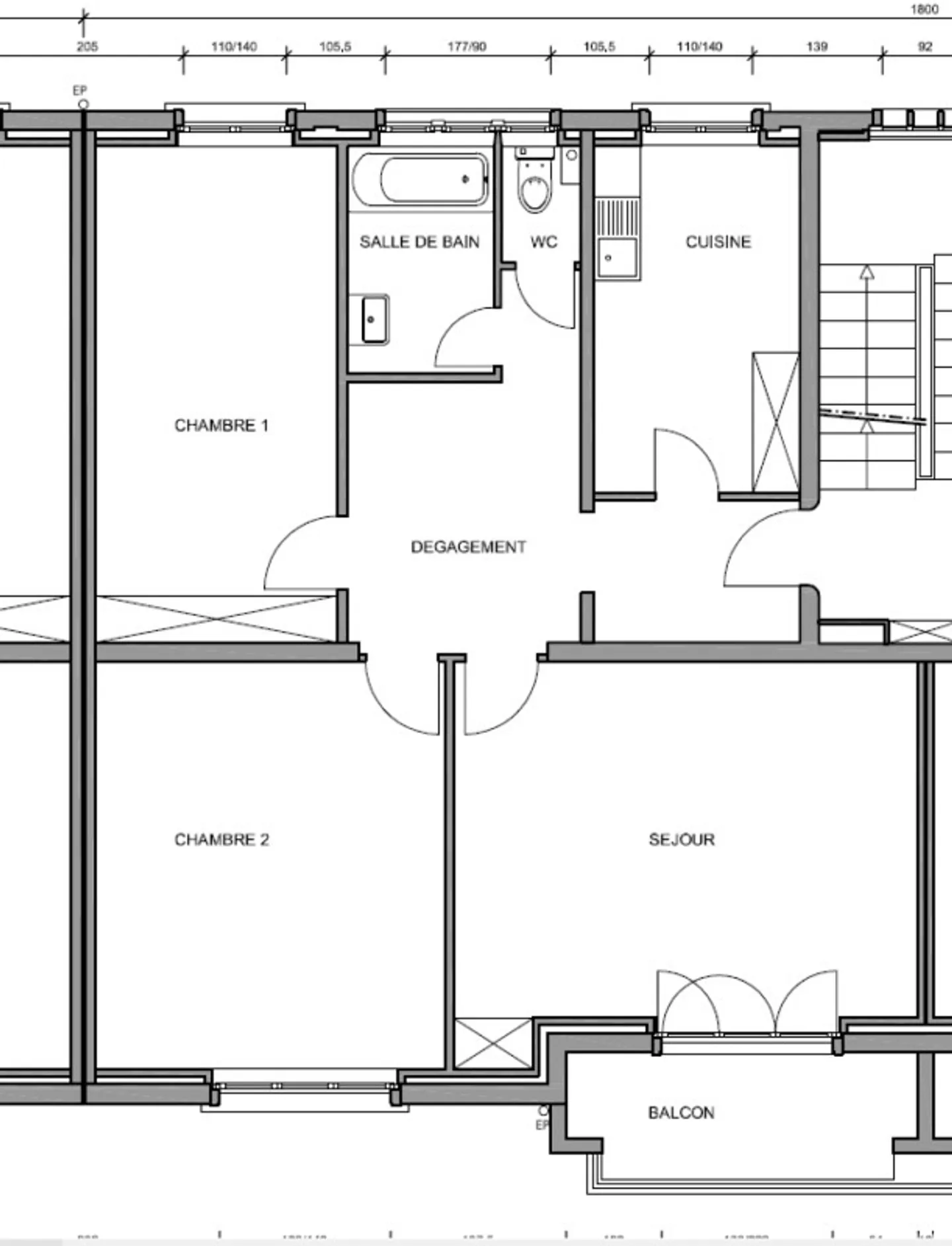 3.5 rooms close to the lake and amenities - Photo 12 of 12