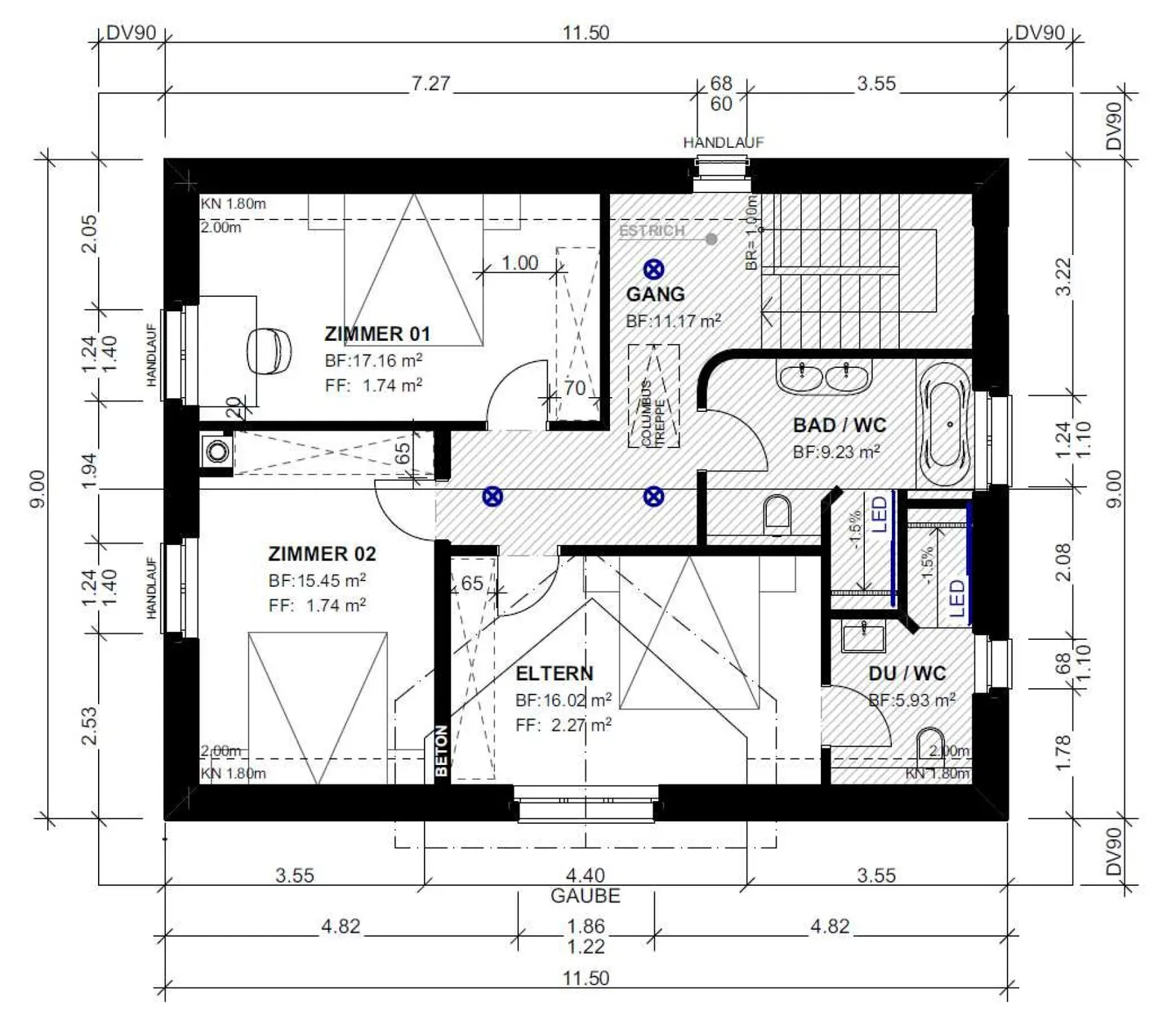 Zu verkaufen in 9546 Tuttwil bei Wängi, neues freistehendes 6½ Zi.-EFH, mit Doppelgarage, an ruhiger, sonniger Lage /Massivbau ! - Photo 5 of 10