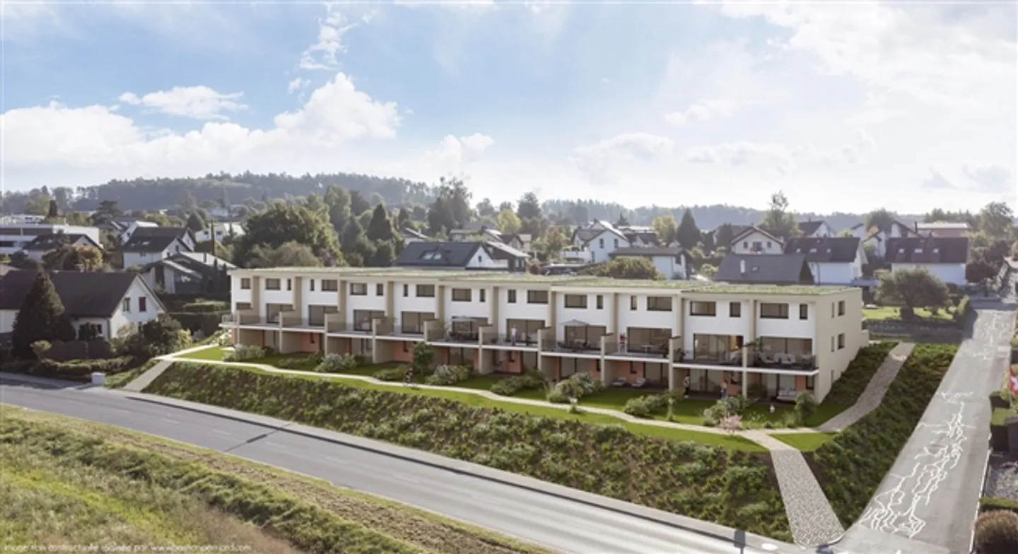 «Angrenzende Villa in der schönen Stadt Courtepin» - Foto 2 von 7