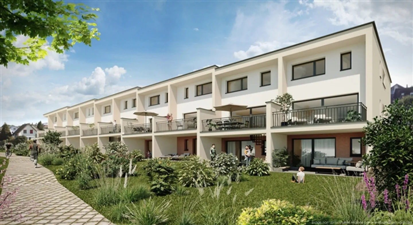 «Angrenzende Villa in der schönen Stadt Courtepin» - Foto 1 von 7