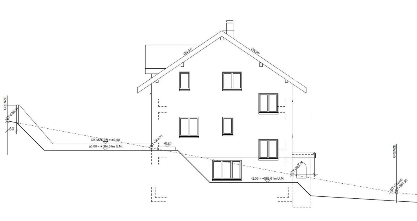 Zu verkaufen in 9546 Tuttwil bei Wängi, neues freistehendes 6½ Zi.-EFH, mit Doppelgarage, an ruhiger, sonniger Lage /Massivbau ! - Photo 8 of 10