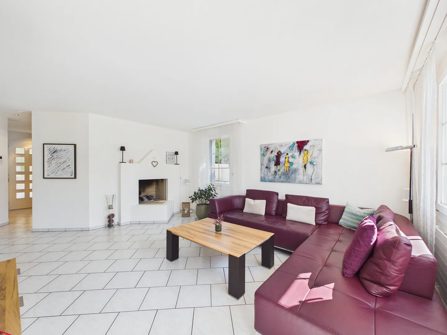 Casa angolare di 6,5 stanze con bel giardino, camino e terrazze in posizione privilegiata - Foto 5 di 8