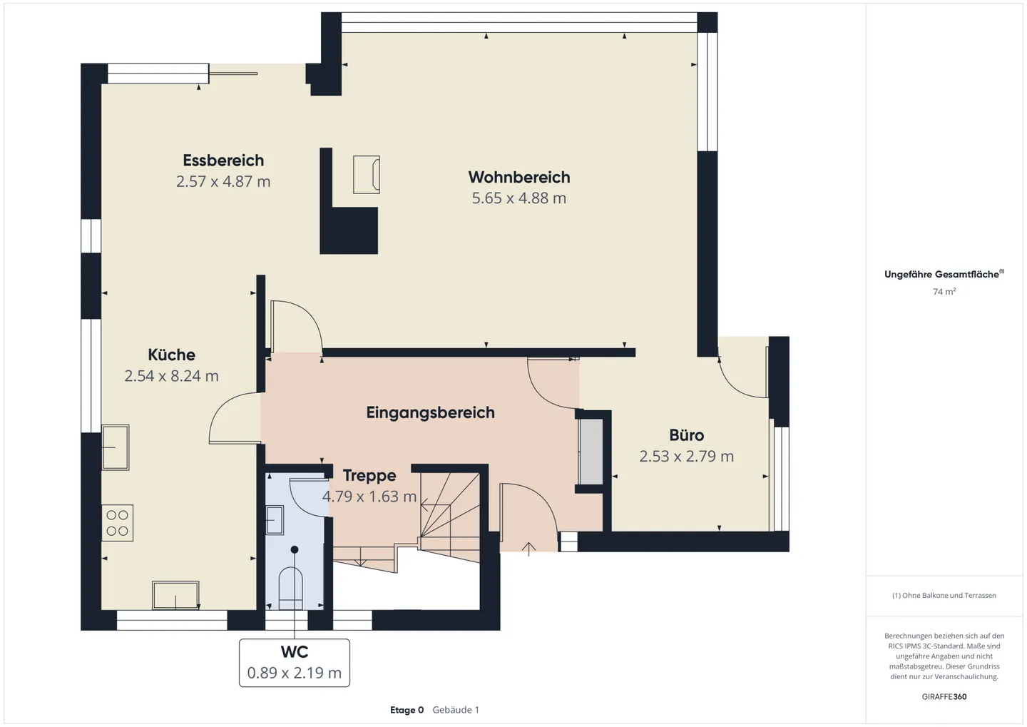 Detached 6.5-room single-family house on four floors with large garden, garage, and wellness area in a quiet, exclusive location on the Bruderholz - Photo 22 of 26