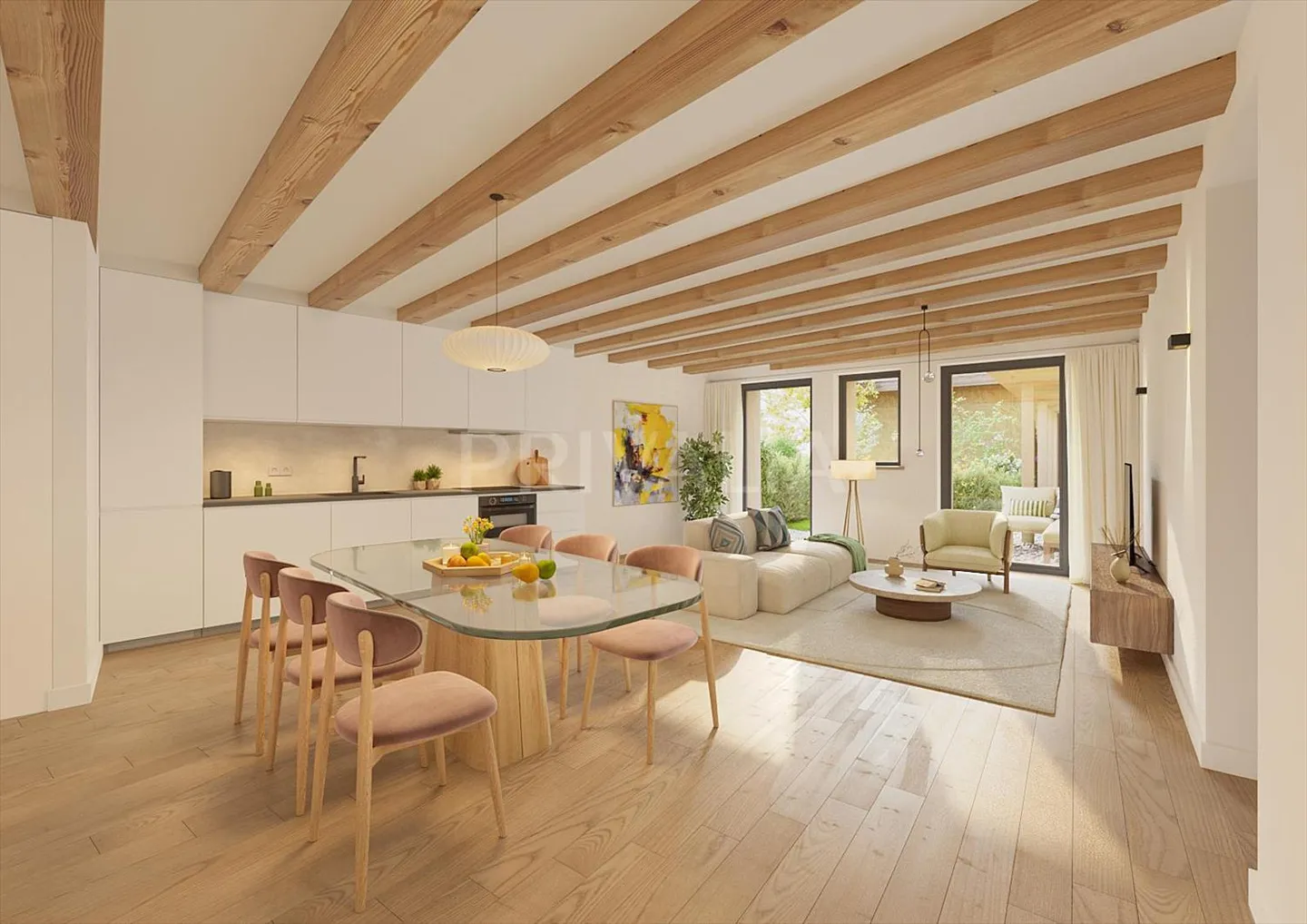 5-room apartment on the garden level within a new project - Russin - Photo 2 of 6