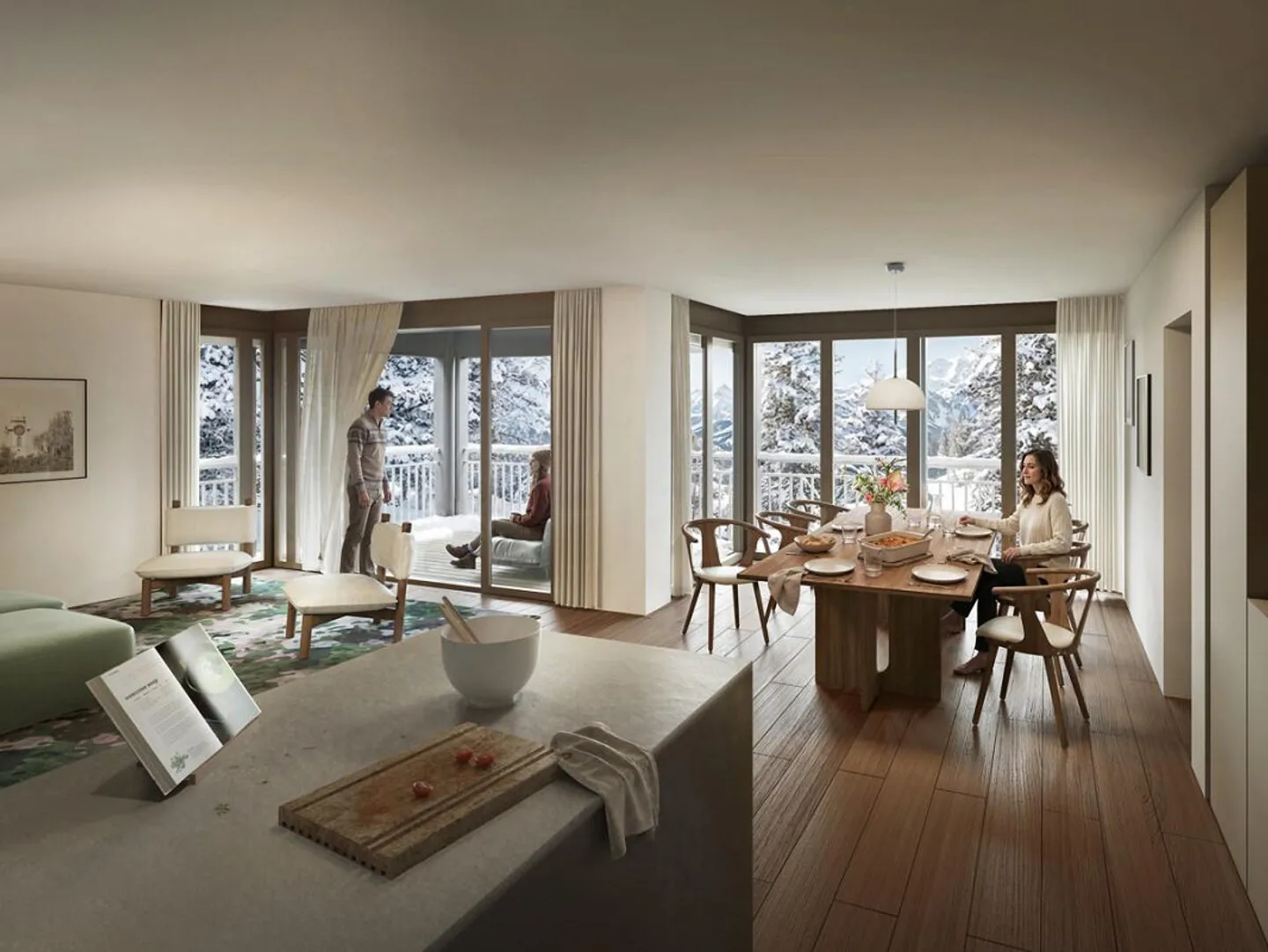 Arosa: Moderne Alpenwohnungen - Foto 2 von 4