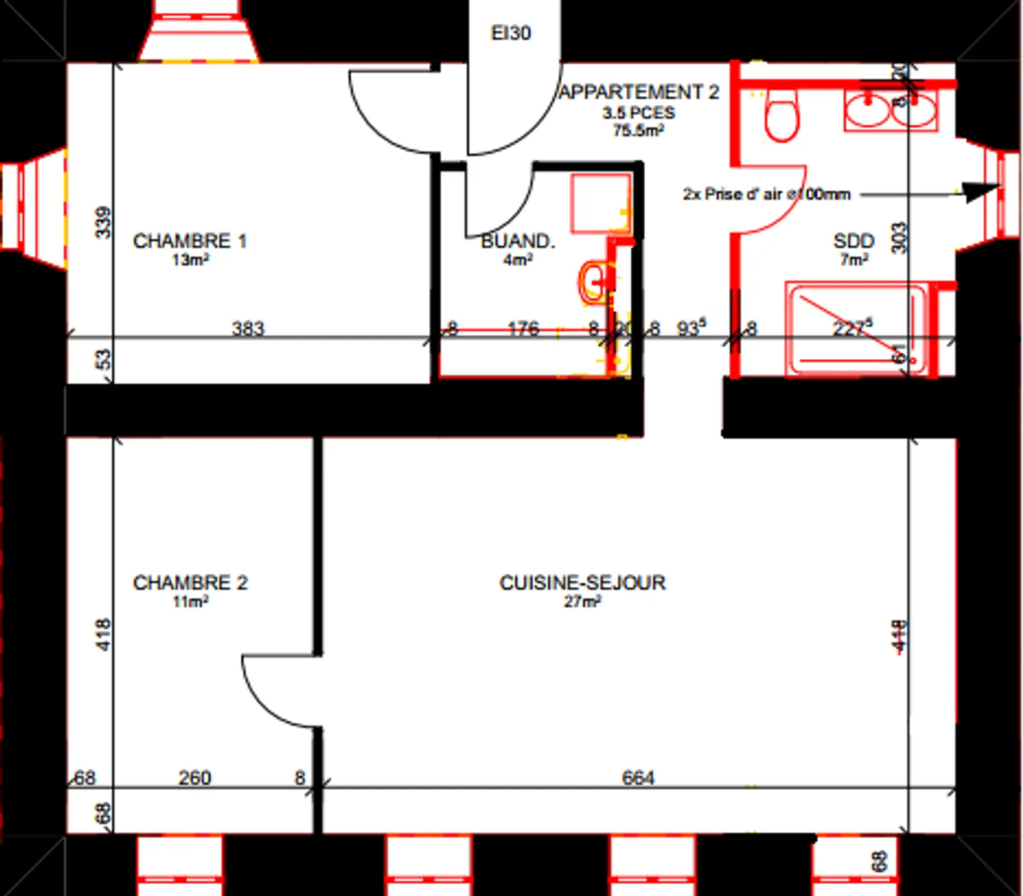 Appartement 3.5 pièces - Photo 6 sur 6